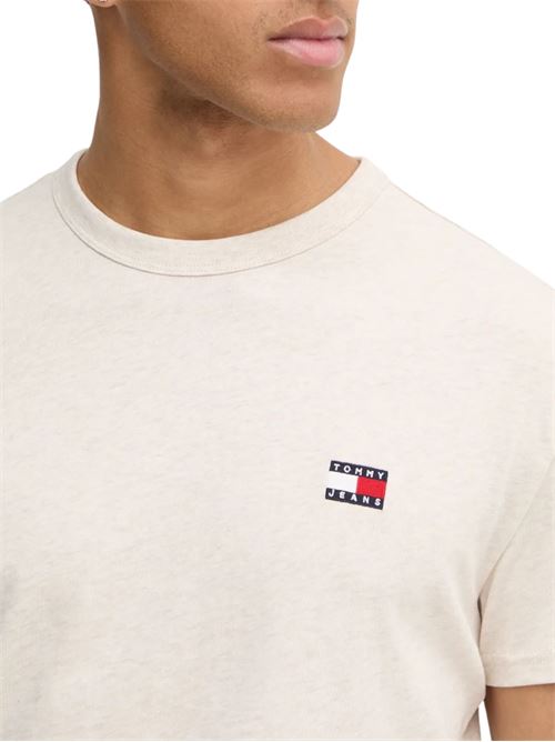T-shirt beige in cotone Tommy Jeans | DM0DM20322RBV